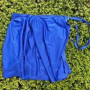 Vintage Blue Mini Skirt